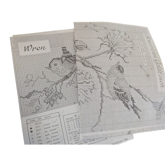 Crossed Wing Collection North American Favorites No 3 Cross Stitch Pattern Chart - Picture 3 of 3